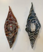 Navigating the Waters Between Scylla and Charybdis, mixed media, from Hierophanic Territories, 2021